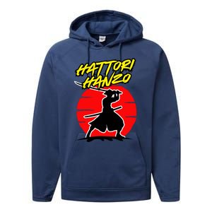 Hattori Hanzo Trending Cool Performance Fleece Hoodie