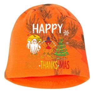 Hallothanksmas Halloween Thanksgiving Christmas Kati - Camo Knit Beanie