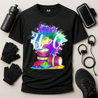 Happy Holi t for Indian Hindu Cooling Performance Crew T-Shirt