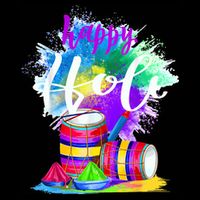 Happy Holi t for Indian Hindu Cooling Performance Crew T-Shirt
