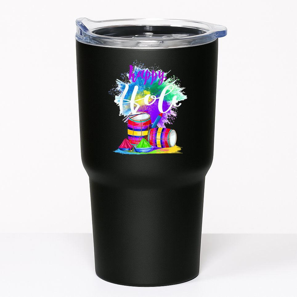 Happy Holi t for Indian Hindu Tumbler