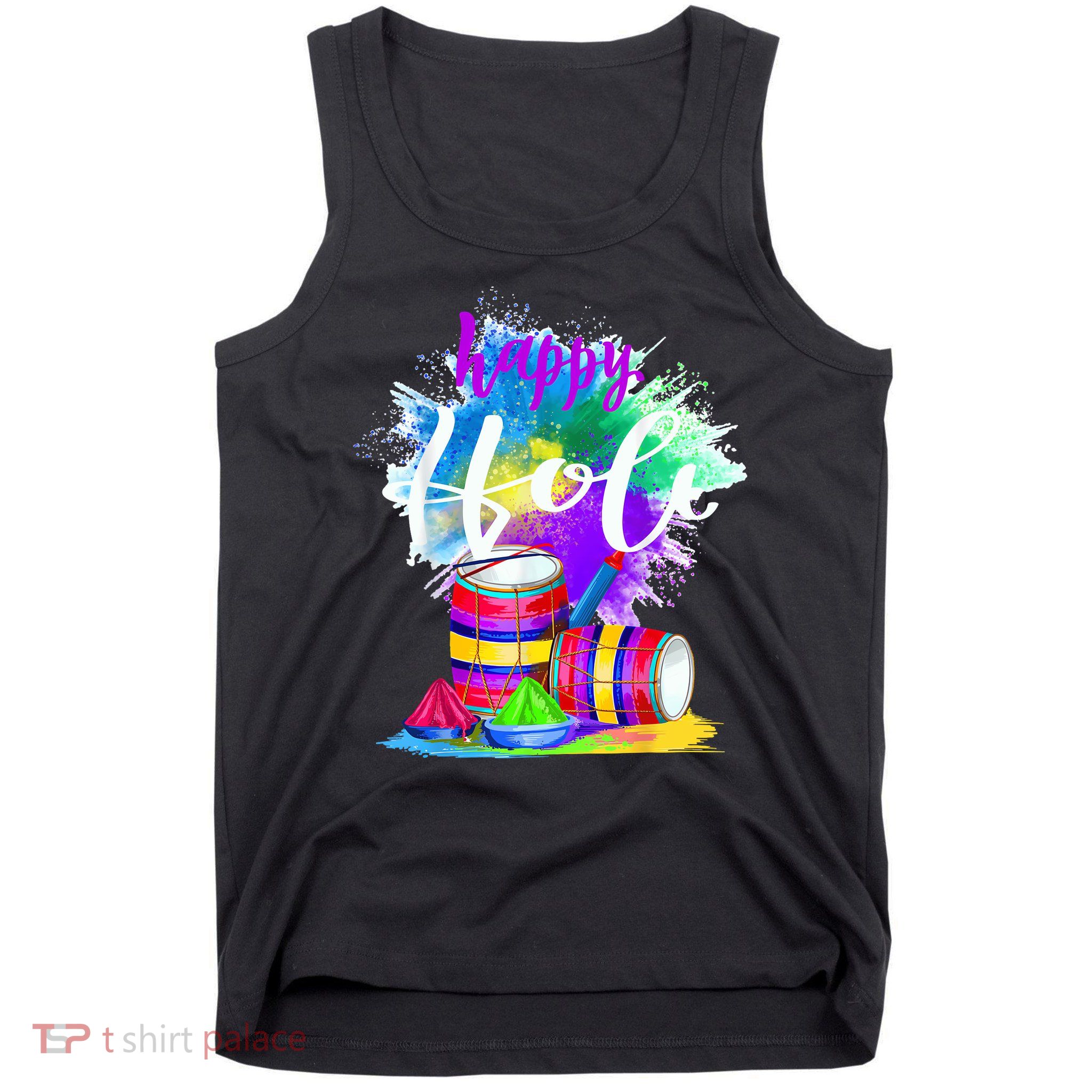 Happy Holi t for Indian Hindu Tank Top