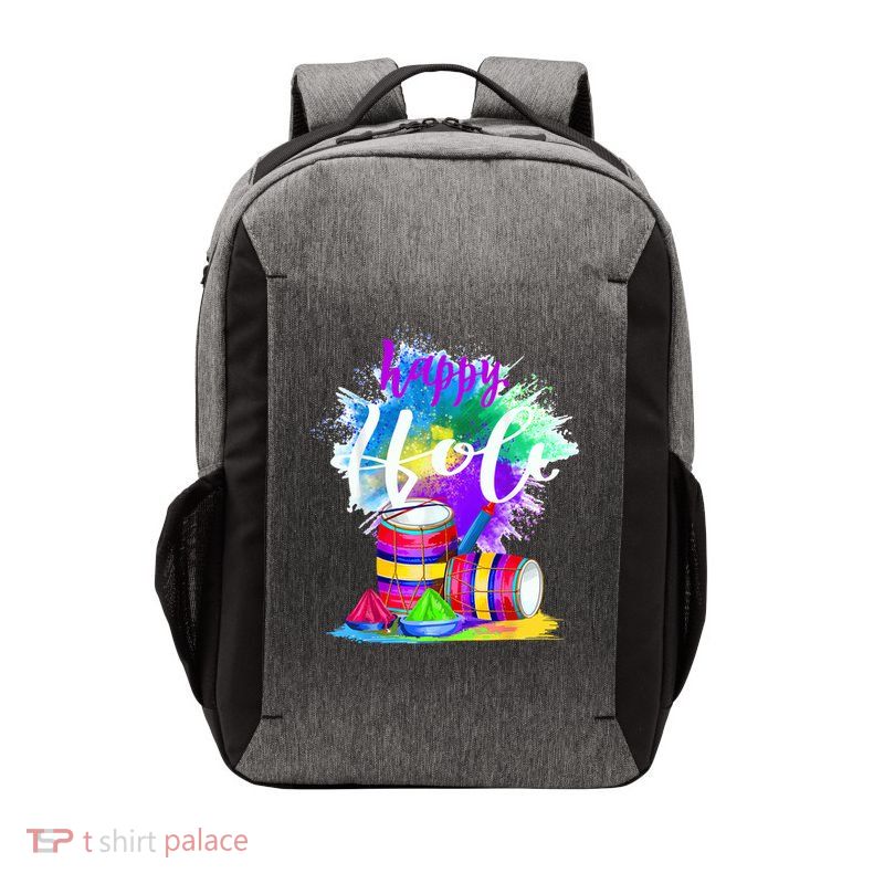 Happy Holi t for Indian Hindu Vector Backpack