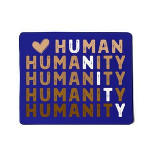 Hu Huity Unity Kindness Peace Heart Melanin Love Hbcu Gift Mousepad