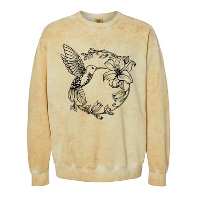 Hummingbird Colorblast Crewneck Sweatshirt