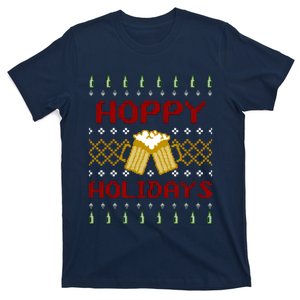 Hoppy Holidays Ugly Christmas T-Shirt