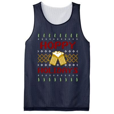 Hoppy Holidays Ugly Christmas Mesh Reversible Basketball Jersey Tank