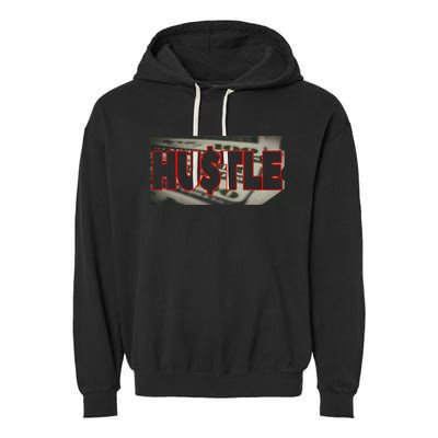 Hustle Garment-Dyed Fleece Hoodie