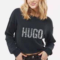 Hugo Cropped Pullover Crew