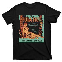 Hula Hut Vintage Tiki Bar Summer Vacation T-Shirt