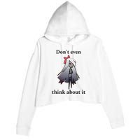 Hazbin Hotel Vaggie Crop Fleece Hoodie