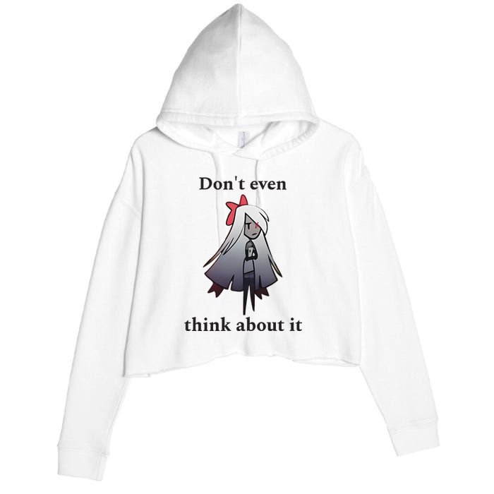 Hazbin Hotel Vaggie Crop Fleece Hoodie