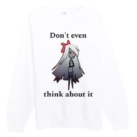 Hazbin Hotel Vaggie Premium Crewneck Sweatshirt