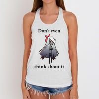 Hazbin Hotel Vaggie Women's Knotted Racerback Tank