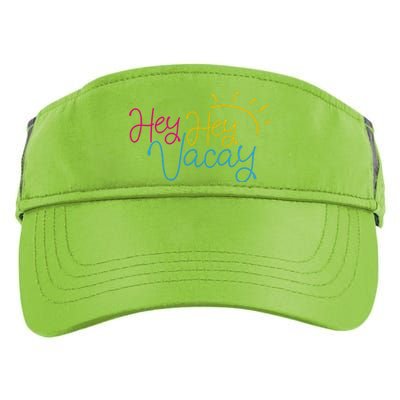 Hey Hey Vacay Summer Sun Adult Drive Performance Visor