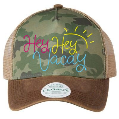 Hey Hey Vacay Summer Sun Legacy Tie Dye Trucker Hat