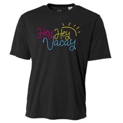 Hey Hey Vacay Summer Sun Cooling Performance Crew T-Shirt