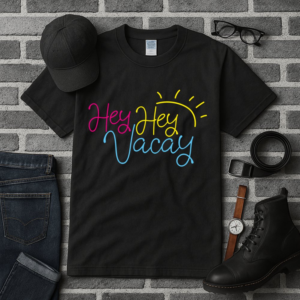 Hey Hey Vacay Summer Sun Tall T-Shirt