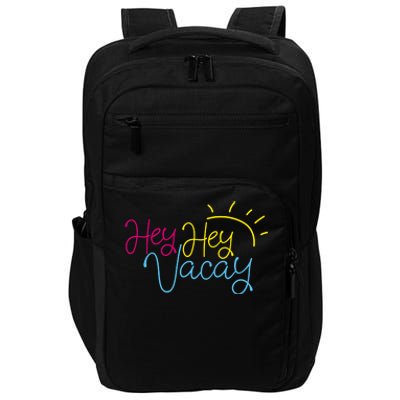 Hey Hey Vacay Summer Sun Impact Tech Backpack