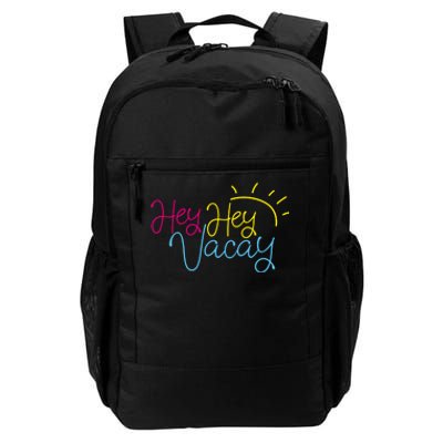 Hey Hey Vacay Summer Sun Daily Commute Backpack