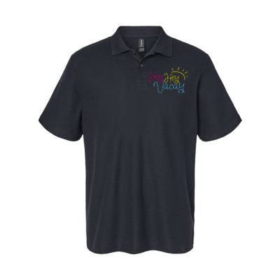 Hey Hey Vacay Summer Sun Softstyle Adult Sport Polo