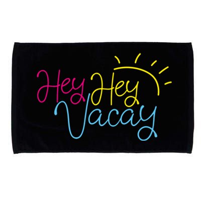 Hey Hey Vacay Summer Sun Microfiber Hand Towel