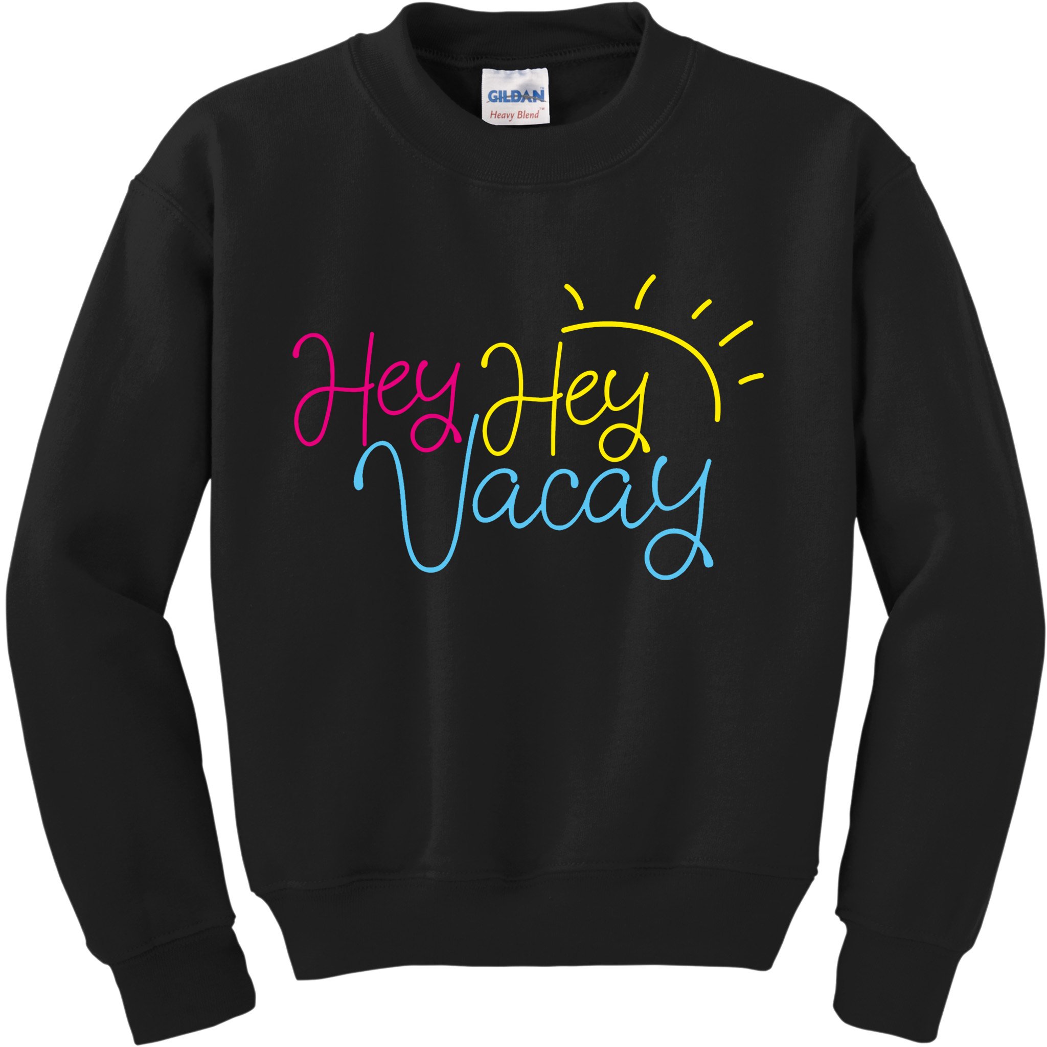 Hey Hey Vacay Summer Sun Kids Sweatshirt