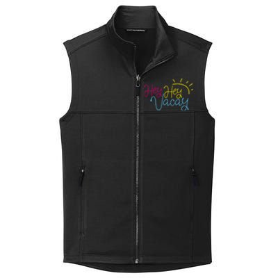 Hey Hey Vacay Summer Sun Collective Smooth Fleece Vest