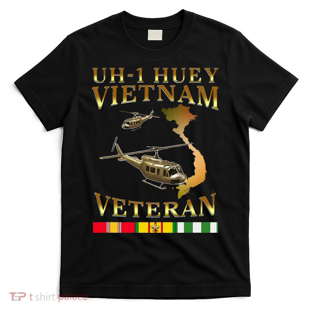 Huey Helicopter Vietnam Veteran Uh 1 Huey Vietnam Huey T-Shirt