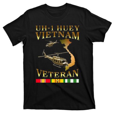 Huey Helicopter Vietnam Veteran Uh 1 Huey Vietnam Huey T-Shirt