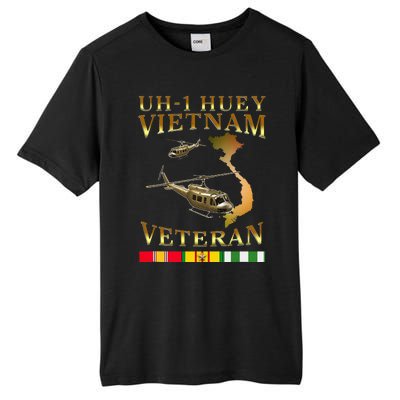 Huey Helicopter Vietnam Veteran Uh 1 Huey Vietnam Huey Tall Fusion ChromaSoft Performance T-Shirt