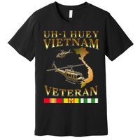 Huey Helicopter Vietnam Veteran Uh 1 Huey Vietnam Huey Premium T-Shirt