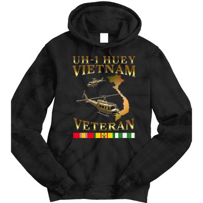 Huey Helicopter Vietnam Veteran Uh 1 Huey Vietnam Huey Tie Dye Hoodie