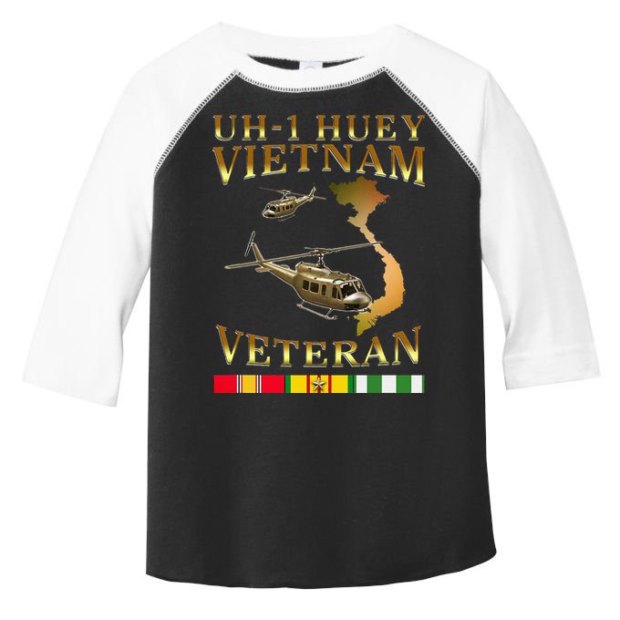 Huey Helicopter Vietnam Veteran Uh 1 Huey Vietnam Huey Toddler Fine Jersey T-Shirt