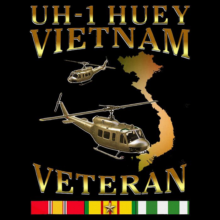 Huey Helicopter Vietnam Veteran Uh 1 Huey Vietnam Huey Toddler T-Shirt