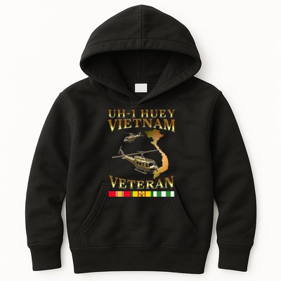 Huey Helicopter Vietnam Veteran Uh 1 Huey Vietnam Huey Kids Hoodie