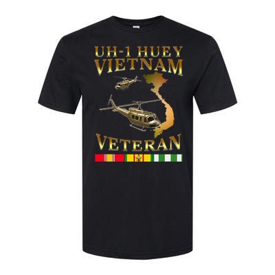 Huey Helicopter Vietnam Veteran Uh 1 Huey Vietnam Huey Softstyle CVC T-Shirt