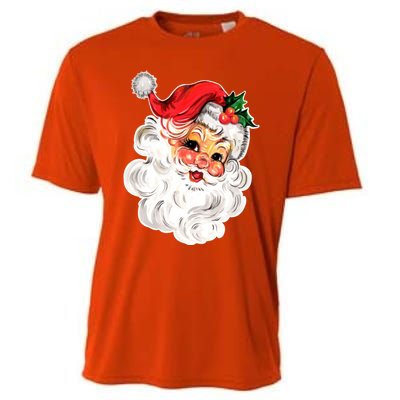 Happy Holidays We Wish You Merry Christmas From Santa Gift Cooling Performance Crew T-Shirt