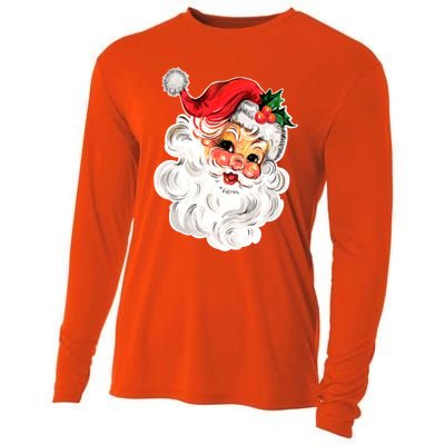 Happy Holidays We Wish You Merry Christmas From Santa Gift Cooling Performance Long Sleeve Crew