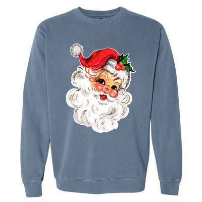 Happy Holidays We Wish You Merry Christmas From Santa Gift Garment-Dyed Sweatshirt