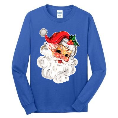 Happy Holidays We Wish You Merry Christmas From Santa Gift Tall Long Sleeve T-Shirt