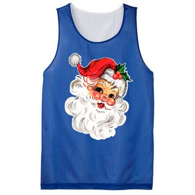 Happy Holidays We Wish You Merry Christmas From Santa Gift Mesh Reversible Basketball Jersey Tank