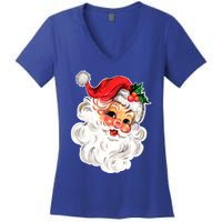 Happy Holidays We Wish You Merry Christmas From Santa Gift Women's V-Neck T-Shirt