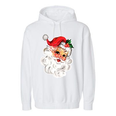 Happy Holidays We Wish You Merry Christmas From Santa Gift Garment-Dyed Fleece Hoodie