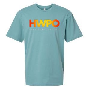 HWPO Hard Work Pays Off Pastel Motivational Sueded Cloud Jersey T-Shirt