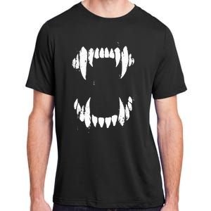 Halloween Horror Wolf Dog Vampire Monster Teeth Costume Adult ChromaSoft Performance T-Shirt