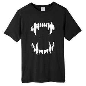 Halloween Horror Wolf Dog Vampire Monster Teeth Costume Tall Fusion ChromaSoft Performance T-Shirt