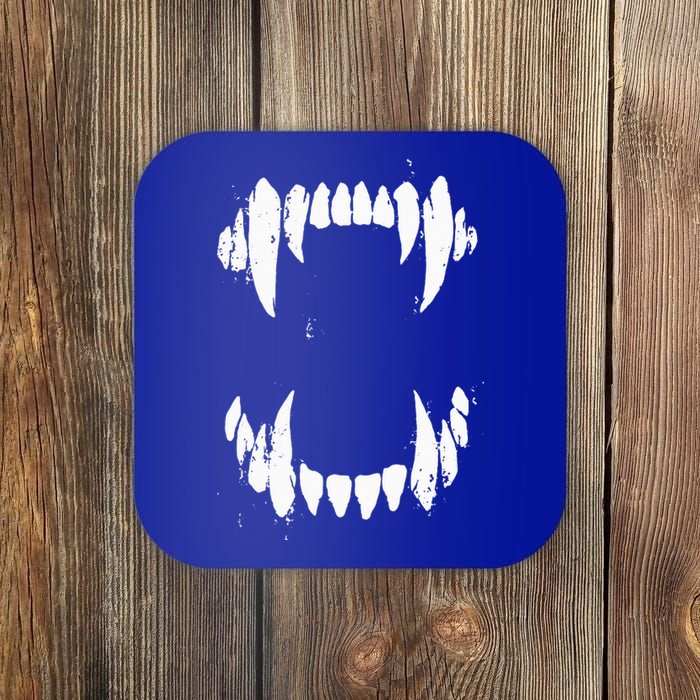 Halloween Horror Wolf Dog Vampire Monster Teeth Costume Coaster