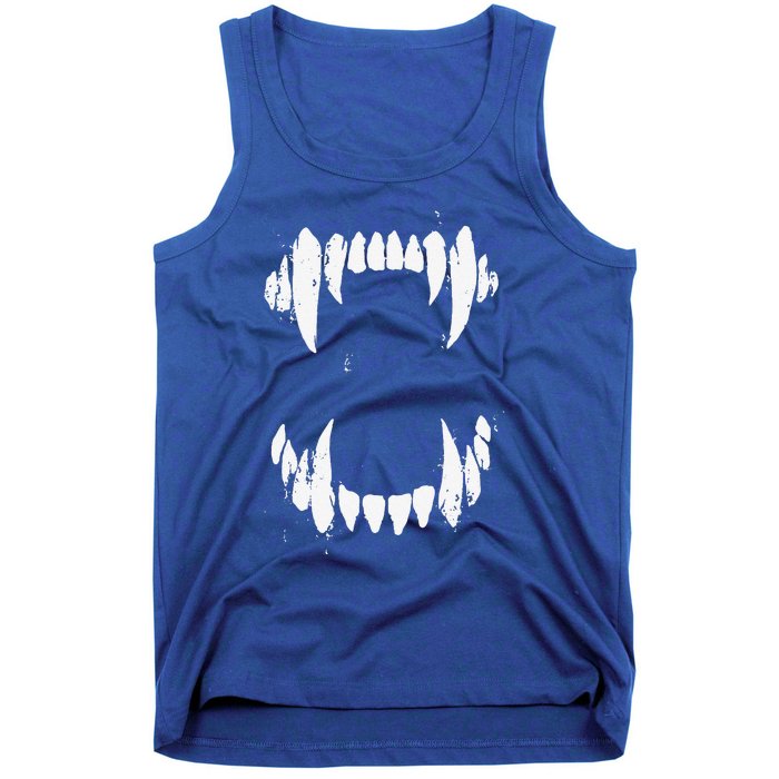 Halloween Horror Wolf Dog Vampire Monsterth Costume Tank Top