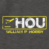 Hou Houston William P Hobby Airport Airport Code Vector Backpack